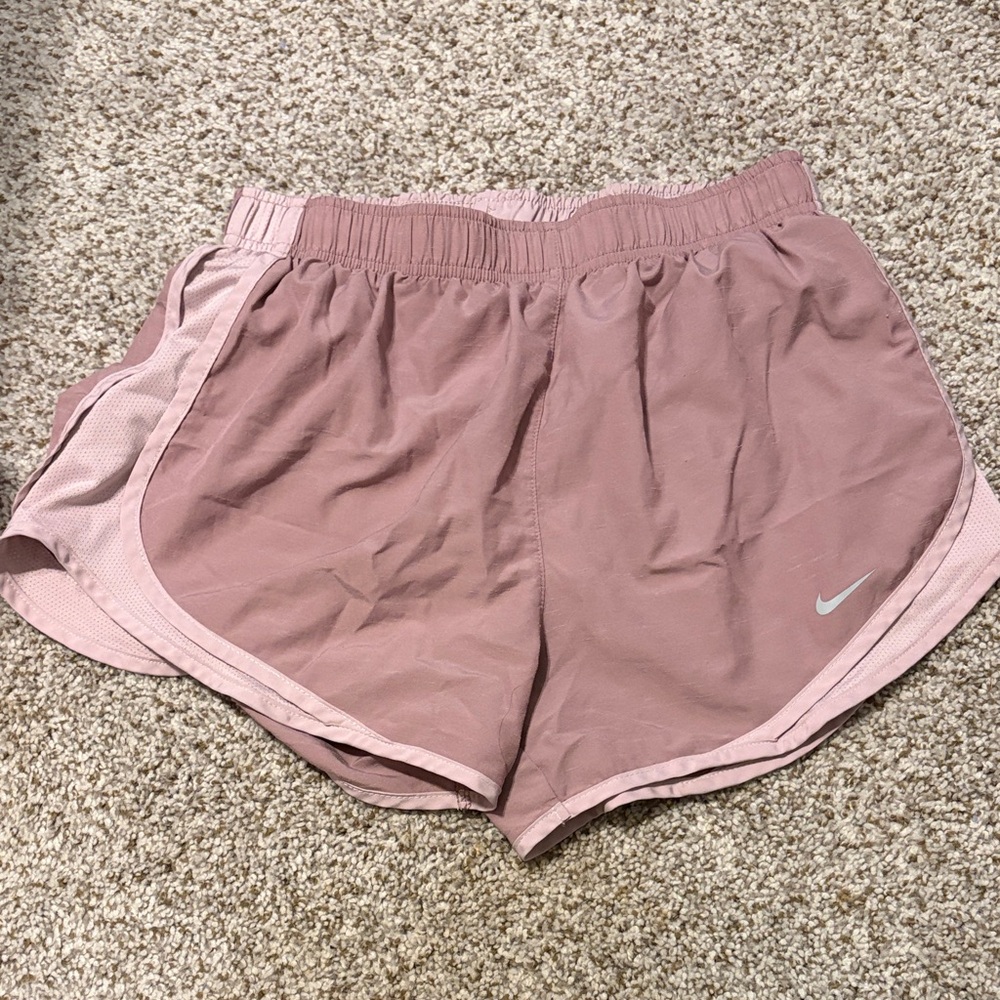 Nike Women's Mauve Athletic Shorts